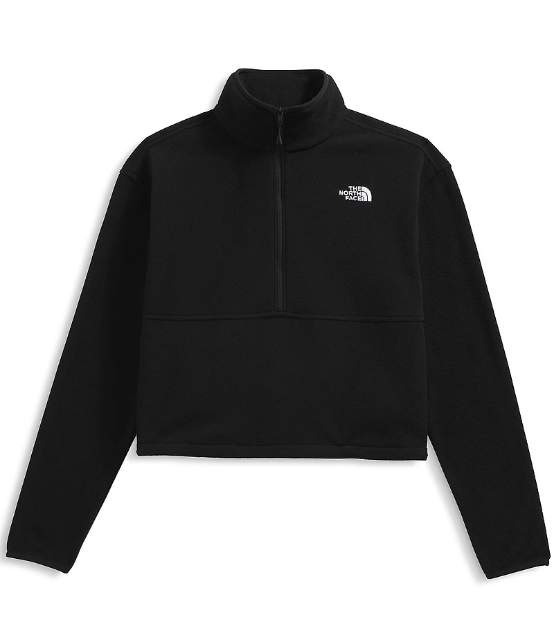 The North Face Glacier Fleece Stand Collar Half Zip Short Jacket