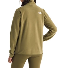 The North Face Glacier Fleece Stand Collar Zip Front Jacket