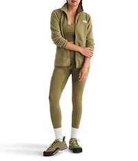 The North Face Glacier Fleece Stand Collar Zip Front Jacket