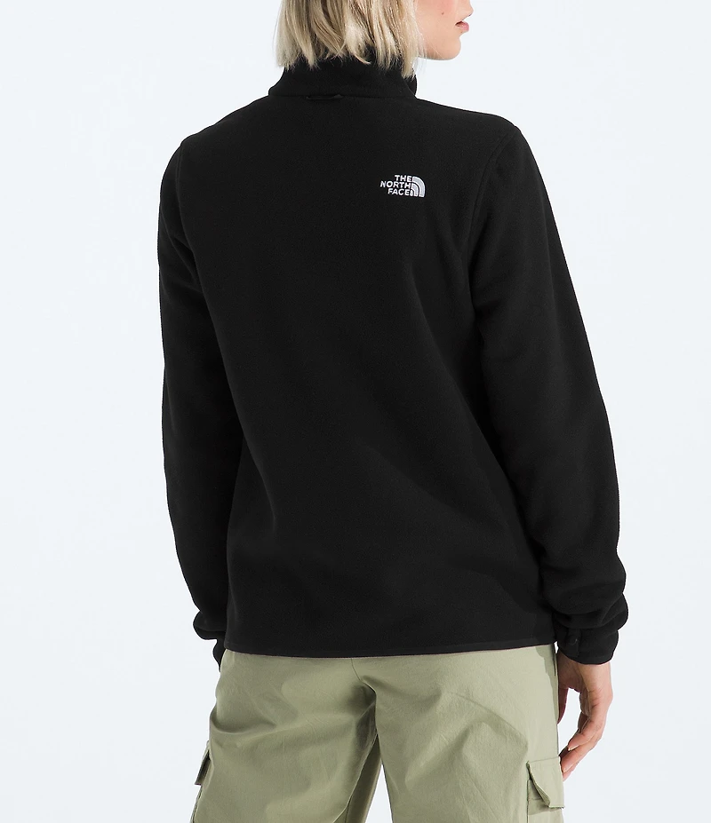 The North Face Glacier Fleece Stand Collar Zip Front Jacket