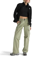 The North Face Glacier Fleece Stand Collar Zip Front Jacket