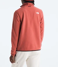 The North Face Glacier Fleece Stand Collar Zip Front Jacket