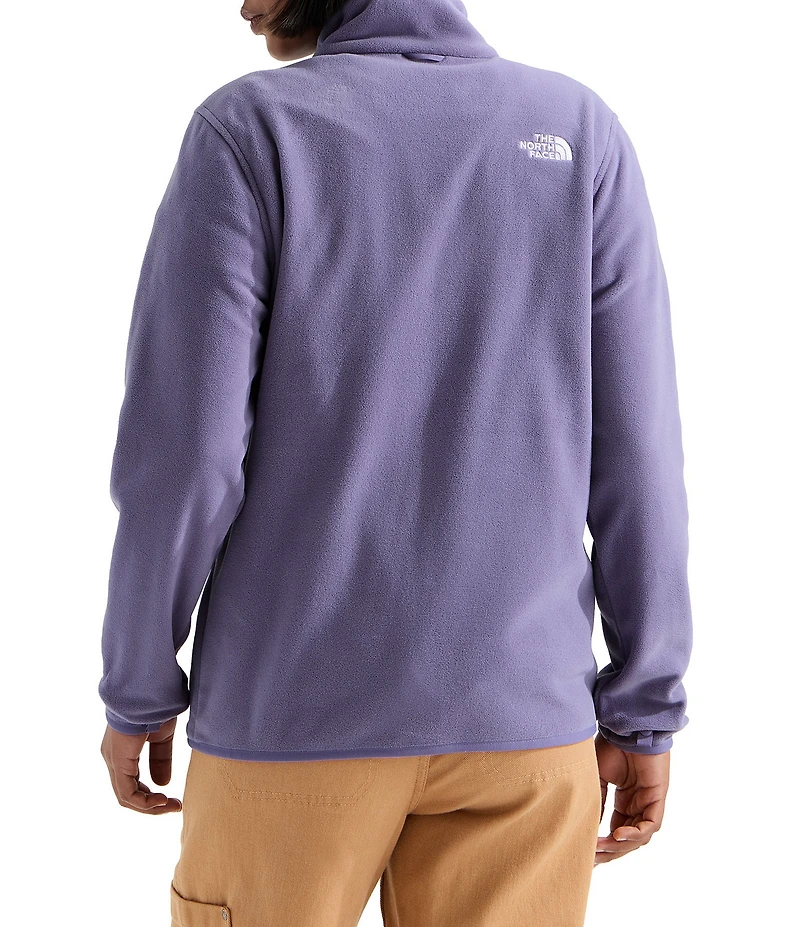 The North Face Glacier Fleece Stand Collar Zip Front Jacket