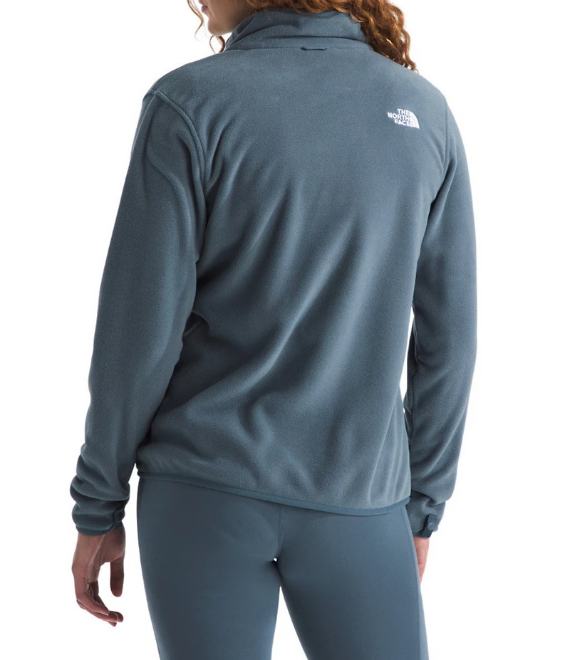 The North Face Glacier Fleece Stand Collar Zip Front Jacket