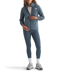 The North Face Glacier Fleece Stand Collar Zip Front Jacket