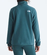 The North Face Glacier Fleece Stand Collar Zip Front Jacket