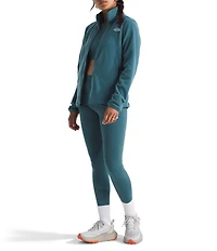 The North Face Glacier Fleece Stand Collar Zip Front Jacket