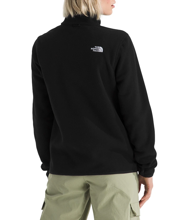 The North Face Glacier Fleece Stand Collar Zip Front Jacket