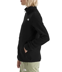 The North Face Glacier Fleece Stand Collar Zip Front Jacket