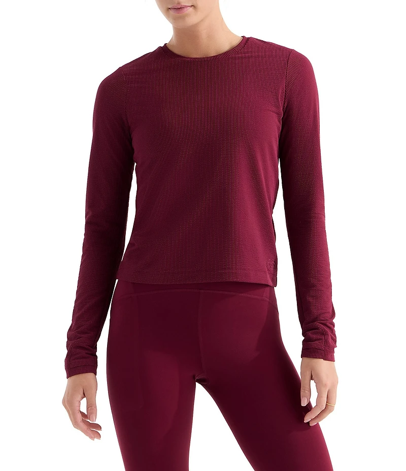 The North Face Golden Ridge Ribbed Long Sleeve Slim Fit Tee