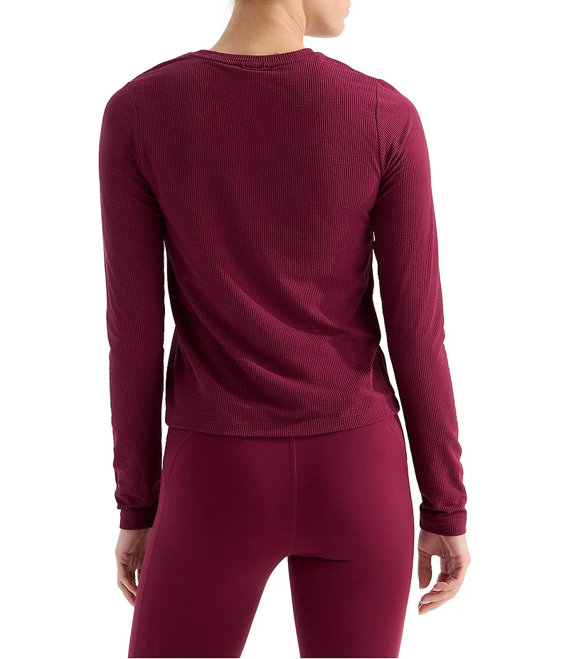 The North Face Golden Ridge Ribbed Long Sleeve Slim Fit Tee