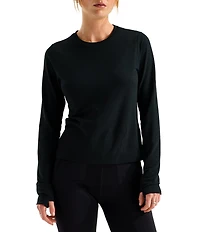 The North Face Golden Ridge Ribbed Long Sleeve Slim Fit Tee