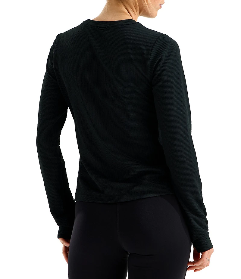 The North Face Golden Ridge Ribbed Long Sleeve Slim Fit Tee