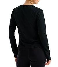 The North Face Golden Ridge Ribbed Long Sleeve Slim Fit Tee
