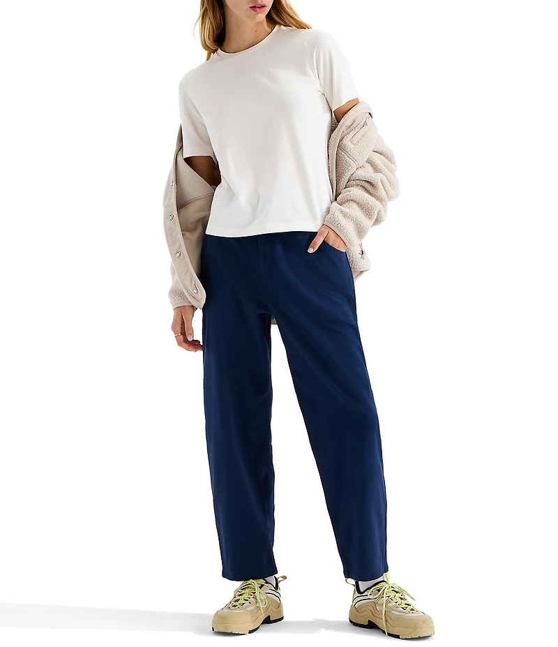 The North Face Golden Ridge Ribbed Short Sleeve Crew Neck Tee