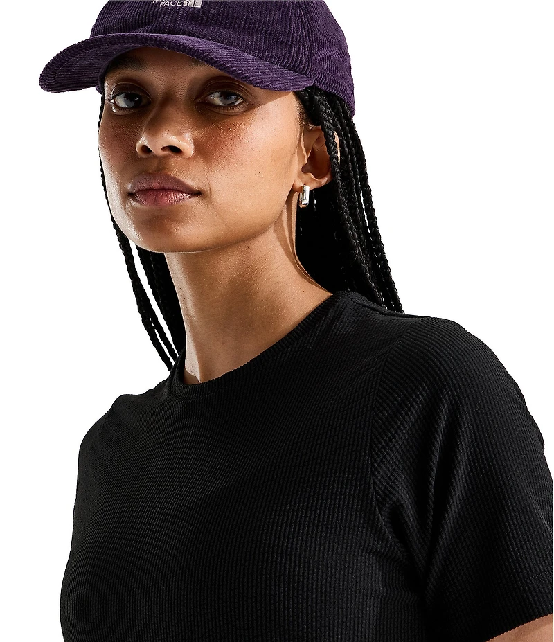 The North Face Golden Ridge Ribbed Short Sleeve Crew Neck Tee