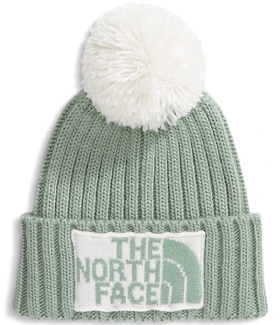 The North Face Heritage Ski Tuke Removable Pom Logo Patch Beanie