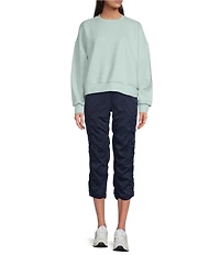 The North Face Jaida Crew Neck Dropped Shoulder Pullover Top