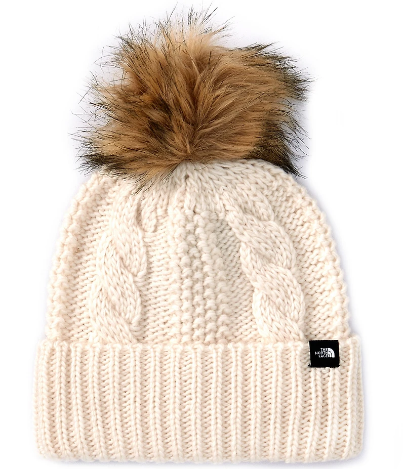 The North Face Kids Oh Mega Fur Pom Beanie