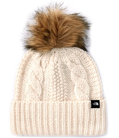 The North Face Kids Oh Mega Fur Pom Beanie