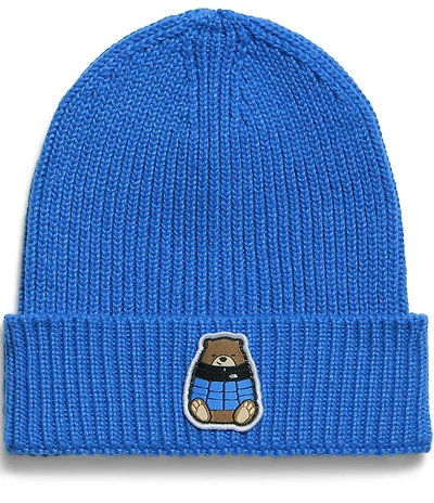 The North Face Kids TNF Logo Box Cuffed Beanie