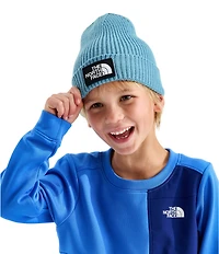 The North Face Kids TNF Logo Box Cuffed Beanie