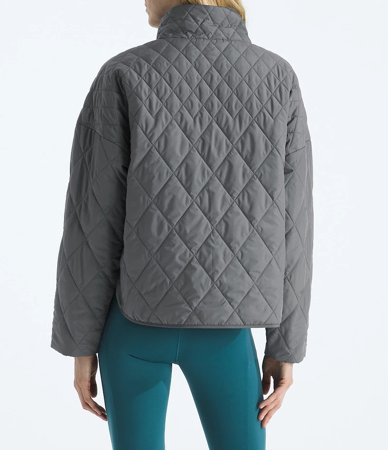 The North Face Large Diamond Peak Insulated Zip Front Jacket