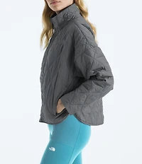 The North Face Large Diamond Peak Insulated Zip Front Jacket