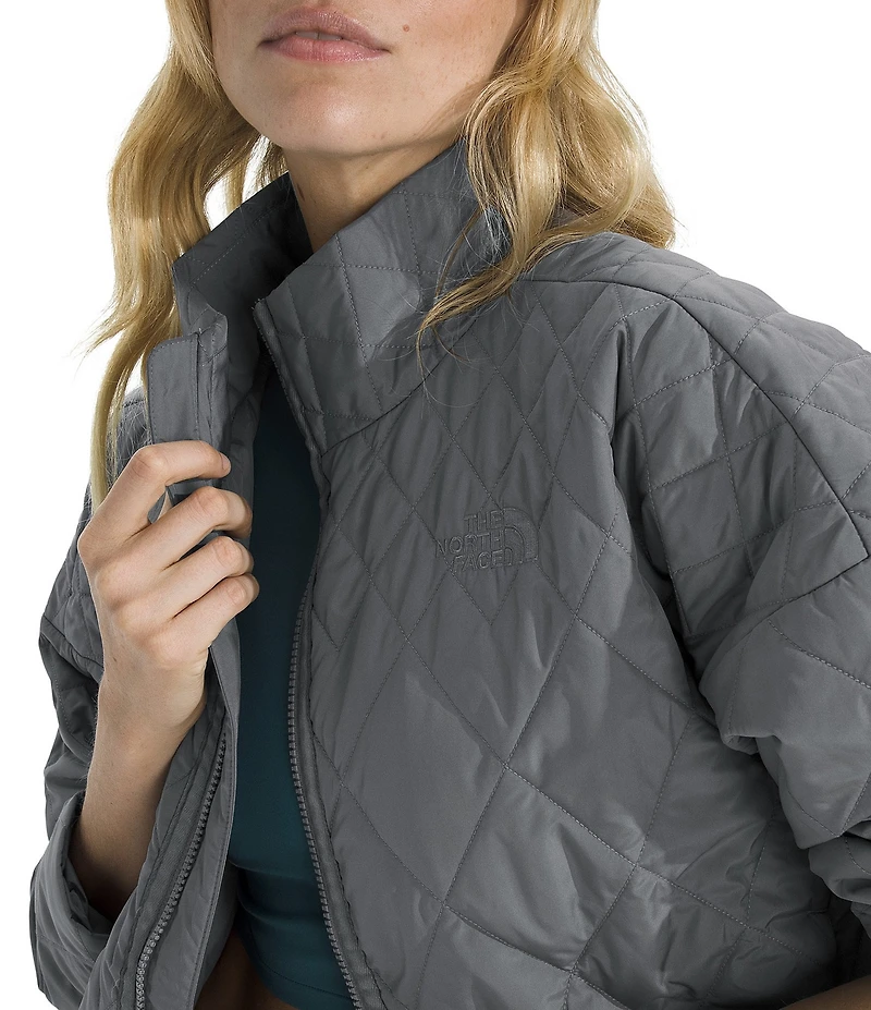 The North Face Large Diamond Peak Insulated Zip Front Jacket