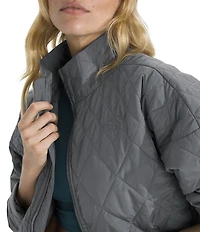 The North Face Large Diamond Peak Insulated Zip Front Jacket