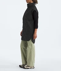 The North Face Large Diamond Peak Oversized Insulated Zip Front Vest