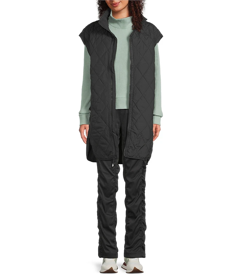 The North Face Large Diamond Peak Oversized Insulated Zip Front Vest