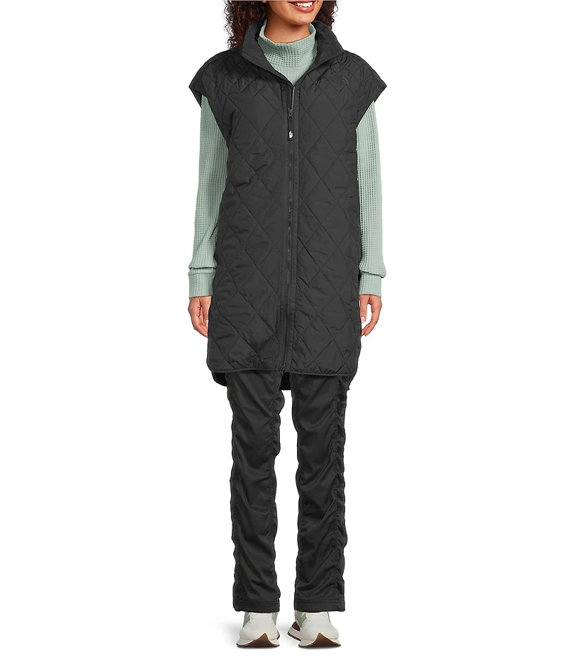 The North Face Large Diamond Peak Oversized Insulated Zip Front Vest