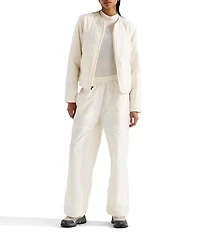 The North Face Lhotse LT Insulated Quilted Crew Neck Zip Front Jacket