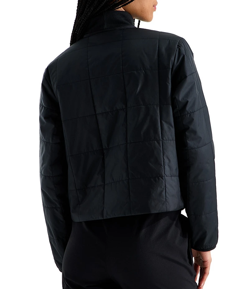 The North Face Lhotse LT Insulated Quilted Crew Neck Zip Front Jacket