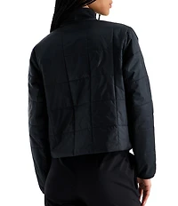 The North Face Lhotse LT Insulated Quilted Crew Neck Zip Front Jacket