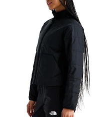 The North Face Lhotse LT Insulated Quilted Crew Neck Zip Front Jacket
