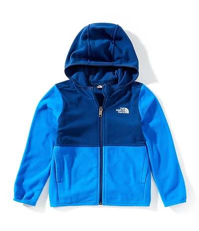The North Face Little Boys Long Sleeve Glacier Color Block Hooded Jacket