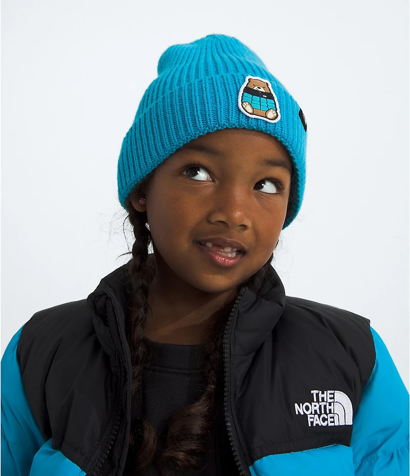 The North Face Little Boys Box Cuffed Bear Beanie