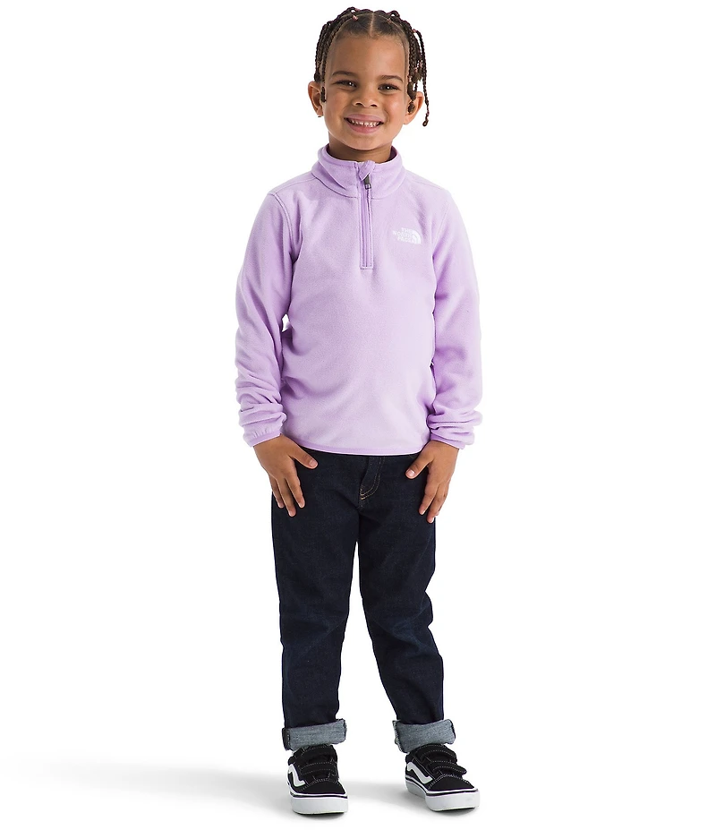 The North Face Little Girls Glacier 1/4 Zip Pullover