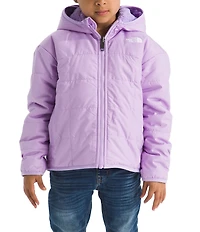 The North Face Little Girls Reversible Shasta Full Zip Hooded Jacket