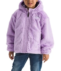 The North Face Little Girls Reversible Shasta Full Zip Hooded Jacket