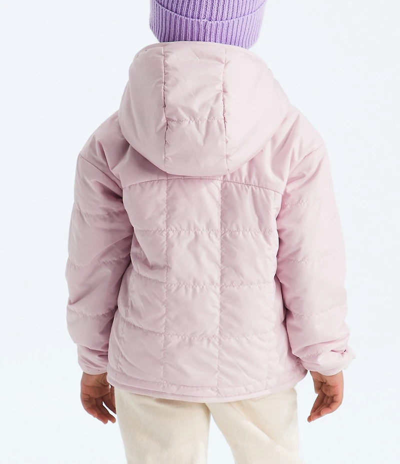 The North Face Little Girls Reversible Shasta Full Zip Hooded Jacket