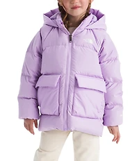 The North Face Little Kids North Down Fleece-Lined Ski Puffed Parka