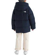 The North Face Little Kids North Down Fleece-Lined Ski Puffed Parka