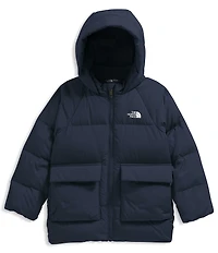 The North Face Little Kids North Down Fleece-Lined Ski Puffed Parka