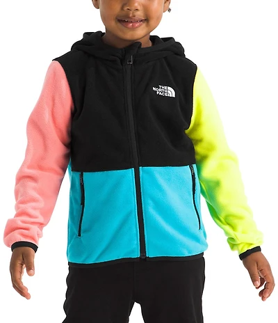 The North Face Little Kids Colorblock Glacier Full-Zip Hoodie