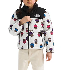 The North Face Little Kid's Print 1996 Retro Nuptse Jacket
