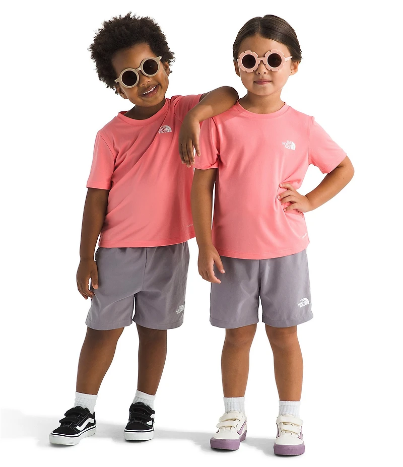The North Face Little Kids Short Sleeve 24 /7 Tee & Short 2-Piece Set