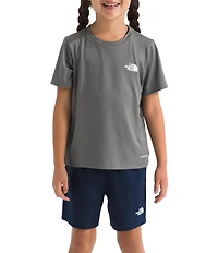 The North Face Little Kids Short Sleeve 24 /7 Tee & Short 2-Piece Set
